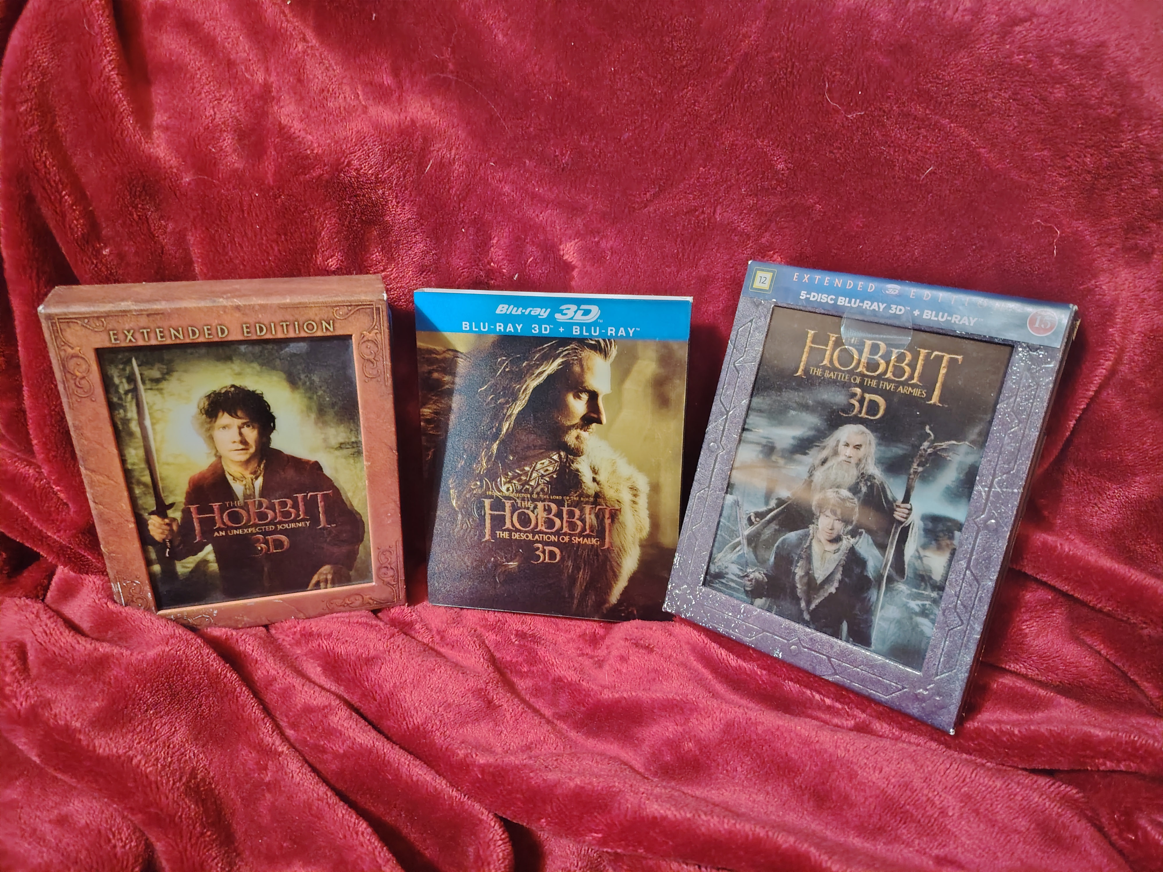 Hobitti- trilogia 3D BluRay